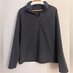 Polo Ralph Lauren Men's Dark Gray Zip-Up Sweater